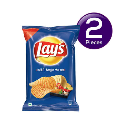 Lay's India's Magic Masala Potato Chips 82 g Combo
