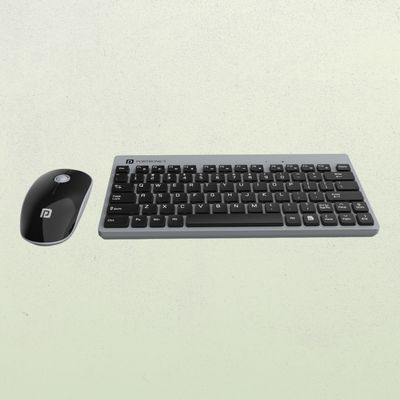 Portronics Key2 Wireless Keyboard and Mouse Combo - 2.4 GHz Wireless Technology