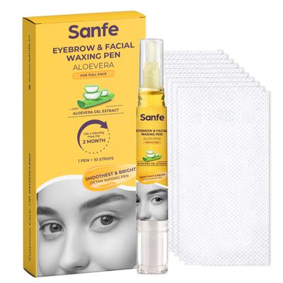 Sanfe Eyebrow & Facial Waxing Pen For Women Hair Removal Smooth & Bright Skin