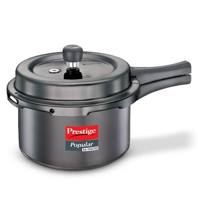 Prestige Popular Svachh Hard Anodised Pressure Cooker 3.0L