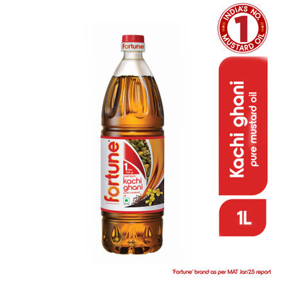 Fortune Kachi Ghani Mustard Oil | Bottle