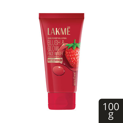 Lakme Blush & Glow Strawberry Freshness Gel Face Wash