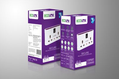 Ecolink By Philips By 4 Way 6A Multi Plug