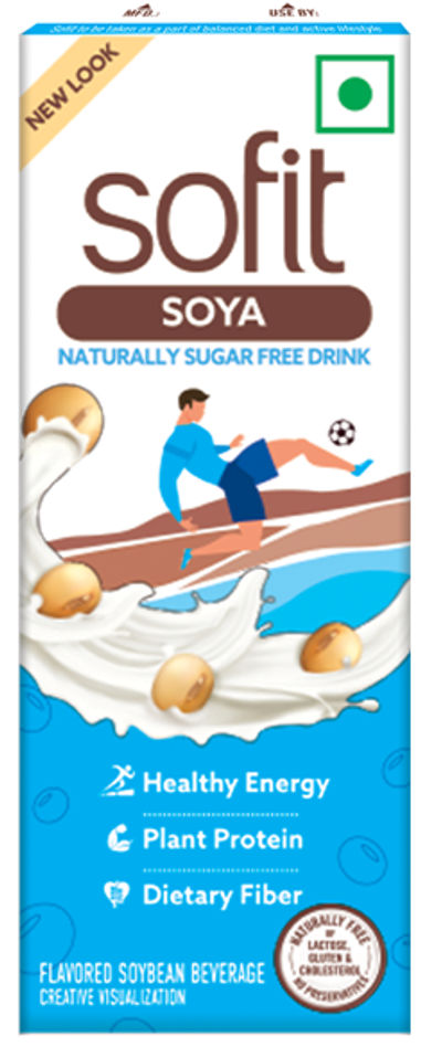 Sofit Soya drink Naturally Sugar free Tetrapack