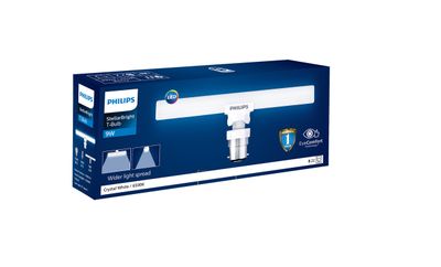 Philips Stellar Bright T - 9W Led Bulb - Crystal White