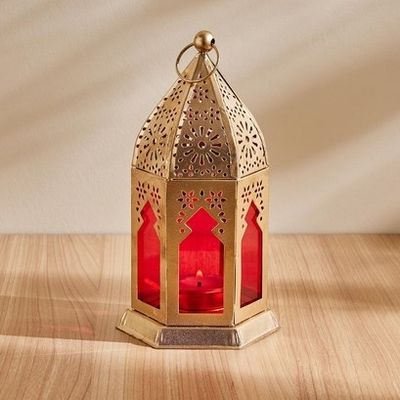 Diacraft Moroccan Lantern With Plain Glass