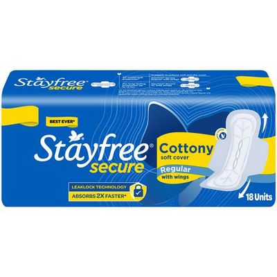 Stayfree Secure  Sanitary Pads - Regular