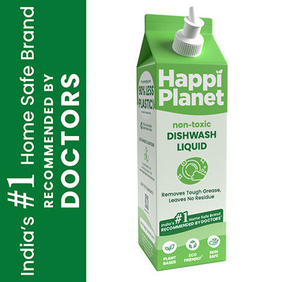 Happi Planet Organic Dishwash Liquid Gel