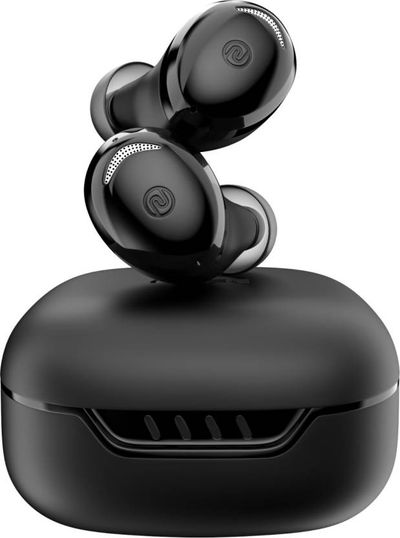 Noise Buds Trance with 45 Hrs Playtime, Low Latency (up to 40ms), HyperSync, and IPX5 Bluetooth Headset (Jet Black, True Wireless)