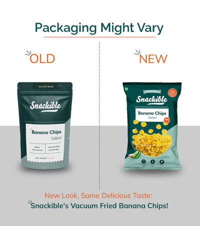 Snackible Vacuum Fried Banana Chips