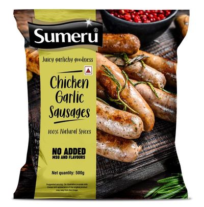 Sumeru Chicken Garlic Sausages