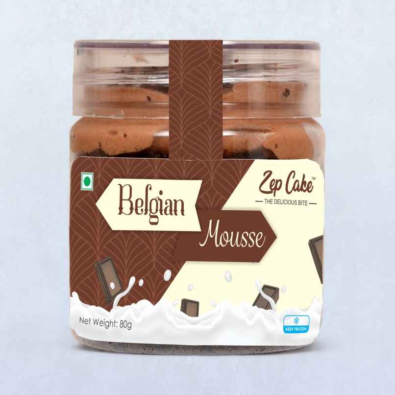 Zep Cake Premium Belgian Chocolate Mousse | Dessert Delight