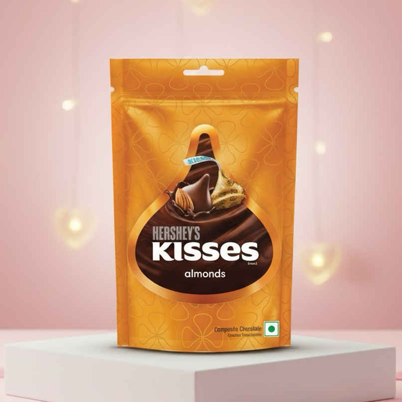 Hersheys Kisses almond Packs