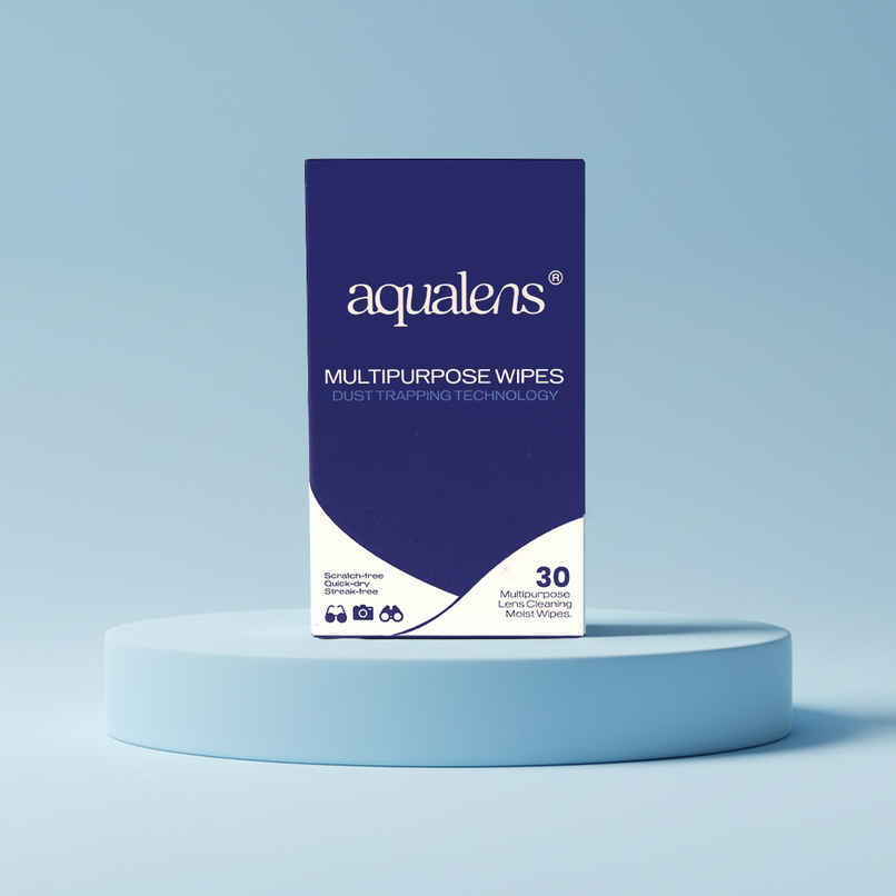 Aqualens Multi Purpose Lens Wipes 30 Sachets for Glasses Phones and Screens