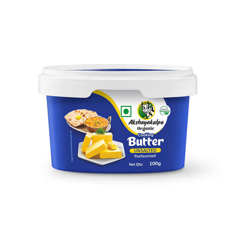 Akshayakalpa Organic Unsalted Cooking Butter Akshayakalpa Organic Unsalted Cooking Butter