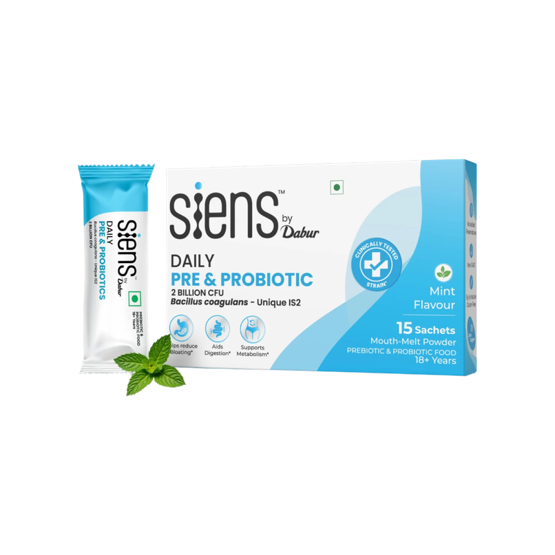 Siens By Dabur Daily Pre & Probiotics For Gut Health Siens By Dabur Daily Pre & Probiotics For Gut Health