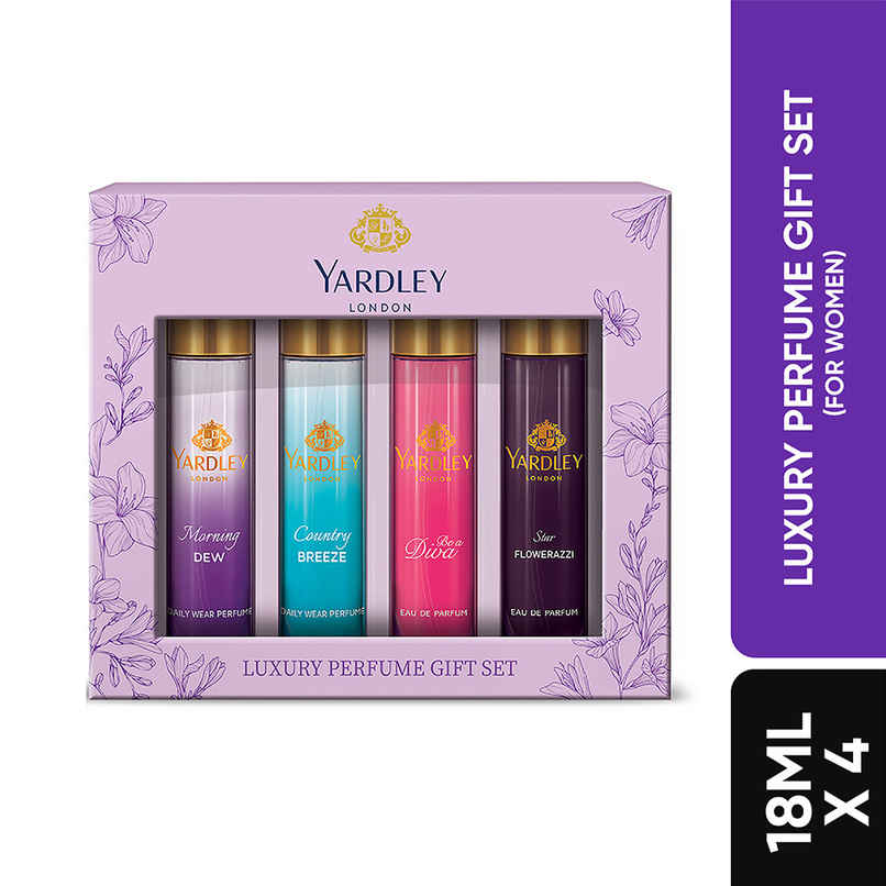 Yardley London Luxury Perfume Gift Set Floral Perfumes for Women