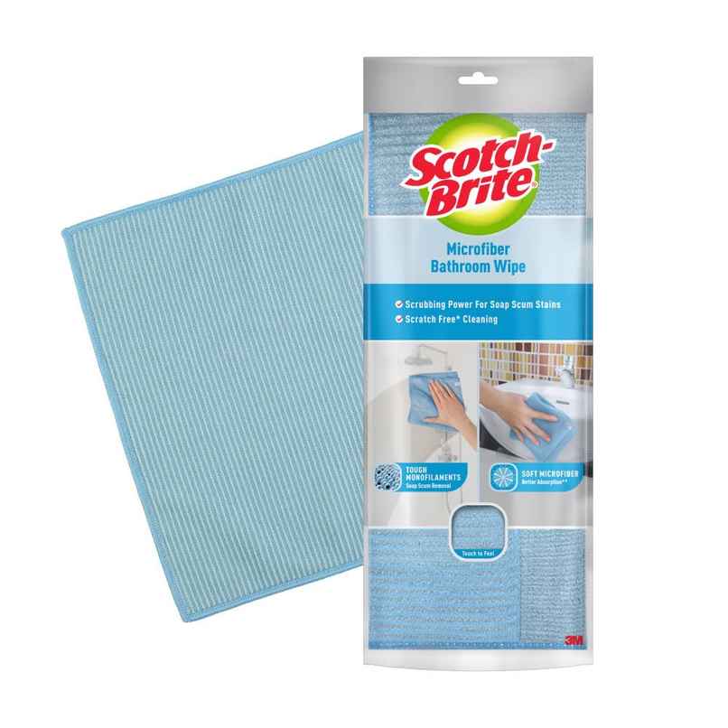 Scotch-Brite Microfiber Bathroom Wipe