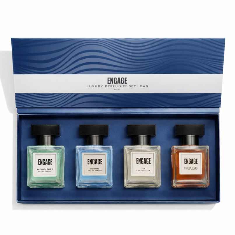 Engage Luxury Perfume Gift Pack for Men | Travel Sized | Assorted Pack