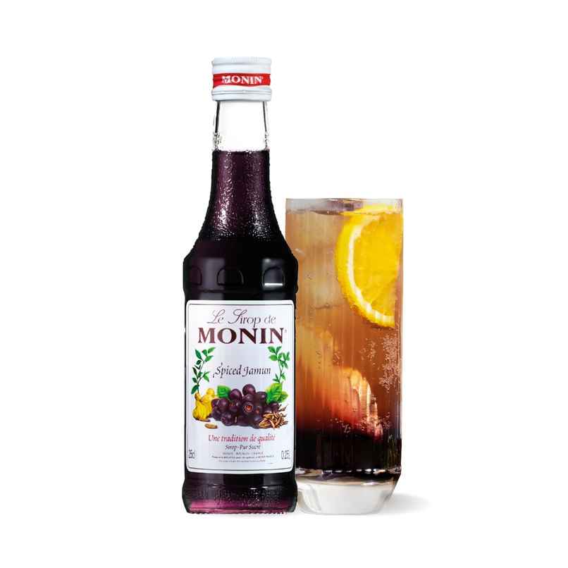 Monin Spiced Jamun (Kala khatta) Syrup for Cocktail |Mocktails |Popsicle