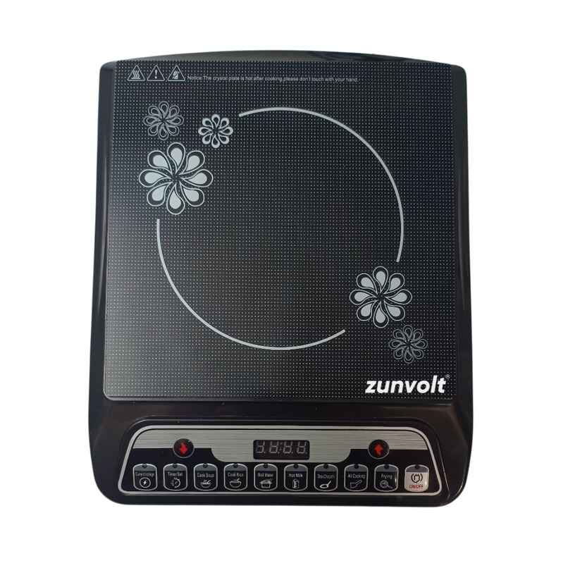 ZunVolt 2000 W Crystal Push Induction Cooktop