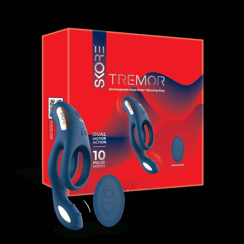 Skore Tremor Twinfold Double Sensations Vibrator For Men & Women