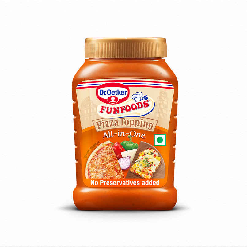 Dr. Oetker FunFoods Pizza Topping All-in-One Sauce Dr. Oetker FunFoods Pizza Topping All-in-One Sauce