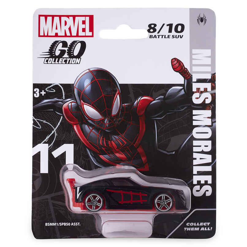 Hasbro Marvel Go | Miles Morales - Diecast Toy Car Hasbro Marvel Go | Miles Morales - Diecast Toy Car