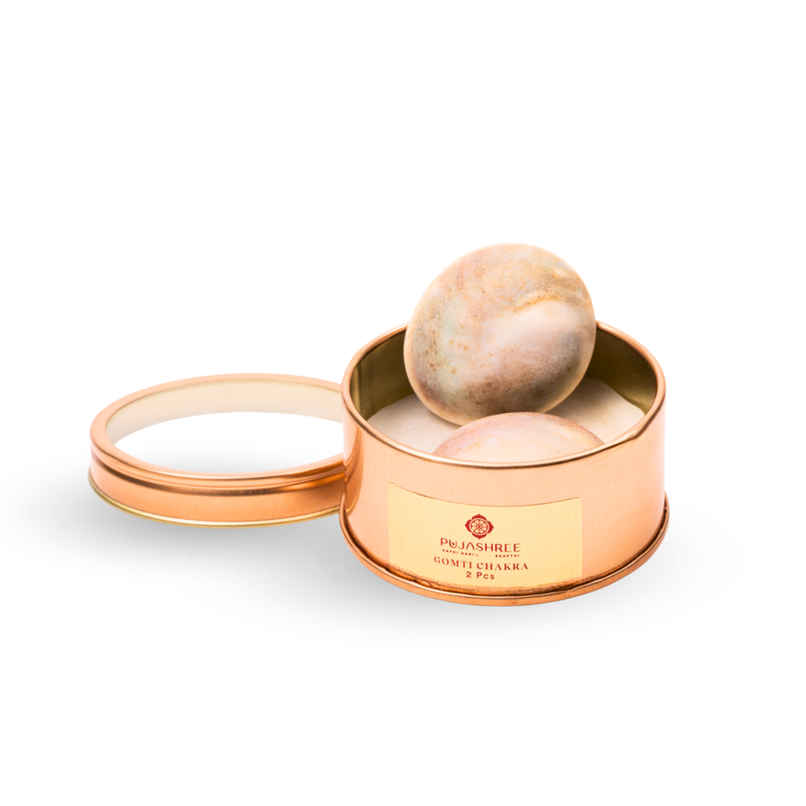 Gomti Chakra | Symbol of Maa Laxmi | Procured from Sacred Gomti River | Pujashree