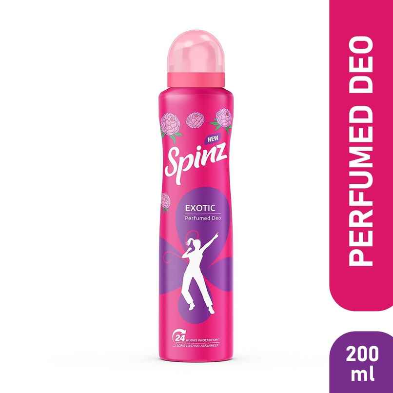 New Spinz Enchante Perfumed Deo for Women With International Fragrances