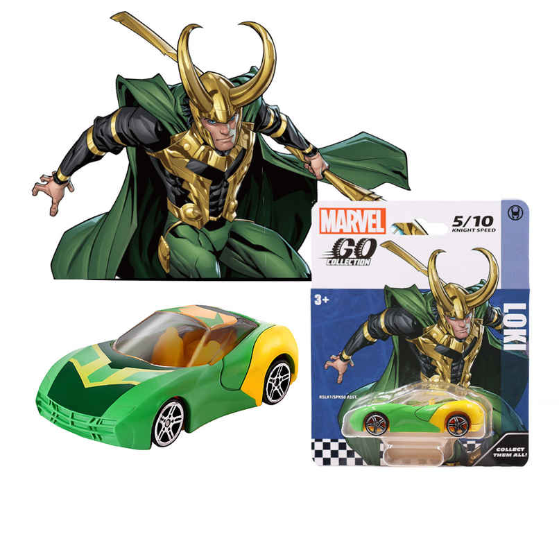 Hasbro Marvel Go | Knight Speed Loki Hasbro Marvel Go | Knight Speed Loki