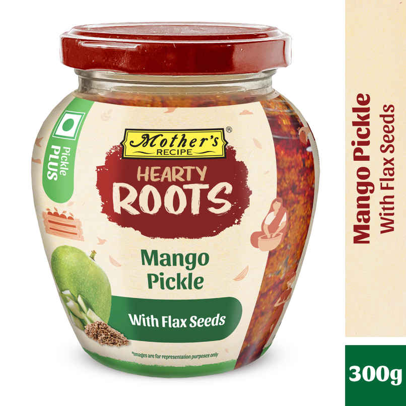 Mothers Recipe Hearty Roots Mango Pickle With Flax Seeds Mothers Recipe Hearty Roots Mango Pickle With Flax Seeds