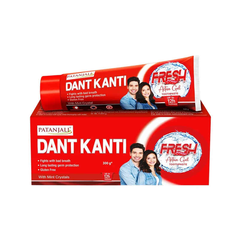 Patanjali Dant Kanti Fresh Active Gel Toothpaste