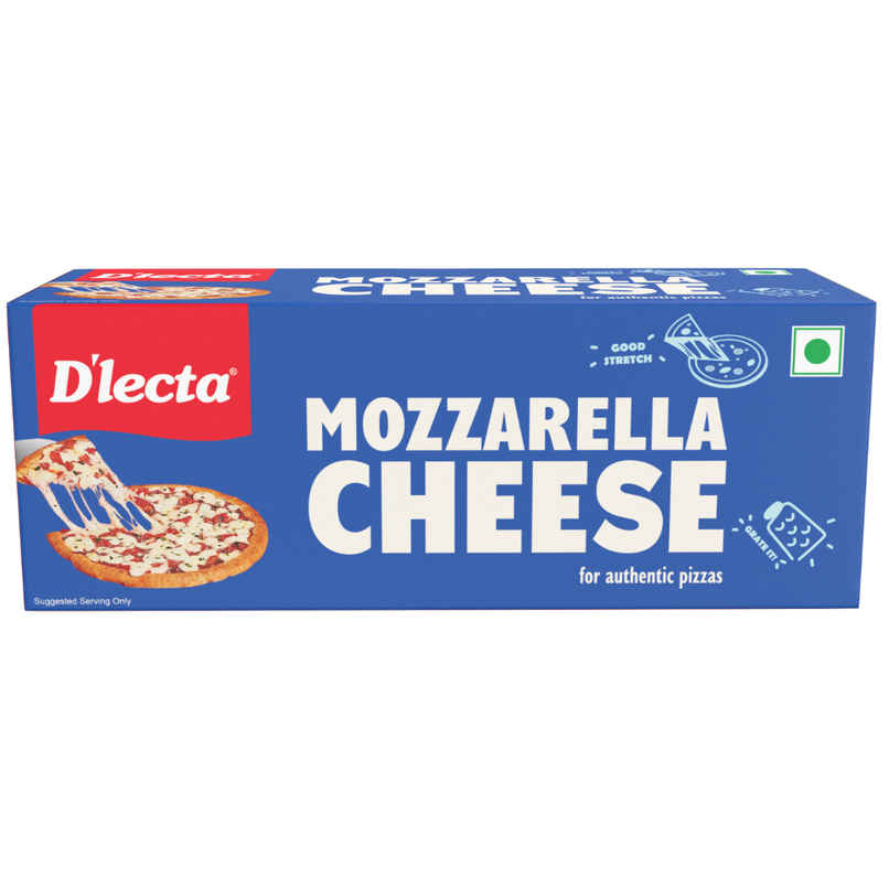 D'lecta 100% Mozzarella Cheese Pizza Block D'lecta 100% Mozzarella Cheese Pizza Block