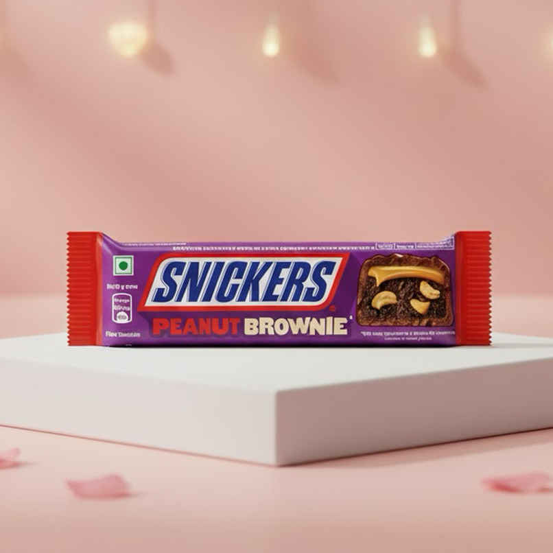 Snickers Peanut Brownie Chocolate Bar | Loaded with Brownie, Peanuts & Caramel Snickers Peanut Brownie Chocolate Bar | Loaded with Brownie, Peanuts & Caramel