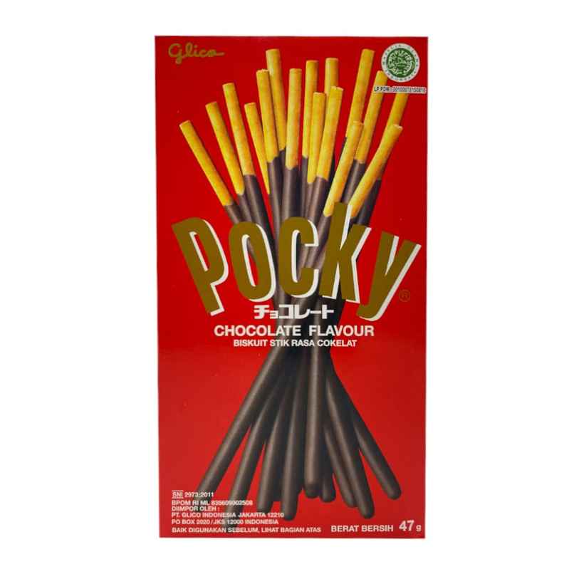 Pocky Chocolate Flavoured Biscuit Sticks