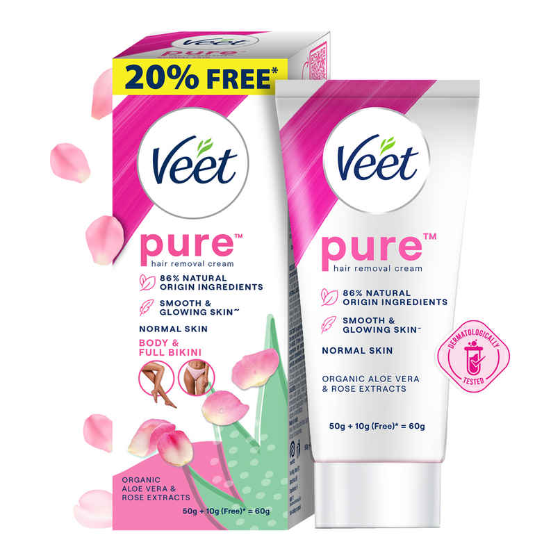 Veet Pure Hair Removal Cream - Normal Skin Veet Pure Hair Removal Cream - Normal Skin