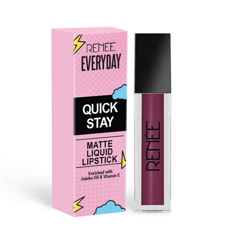 Renee Everyday Quick Stay Liquid Lipstick | 01 Wine Charm