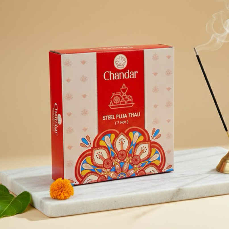 Pooja Thali | Chandar Pooja Thali | Chandar