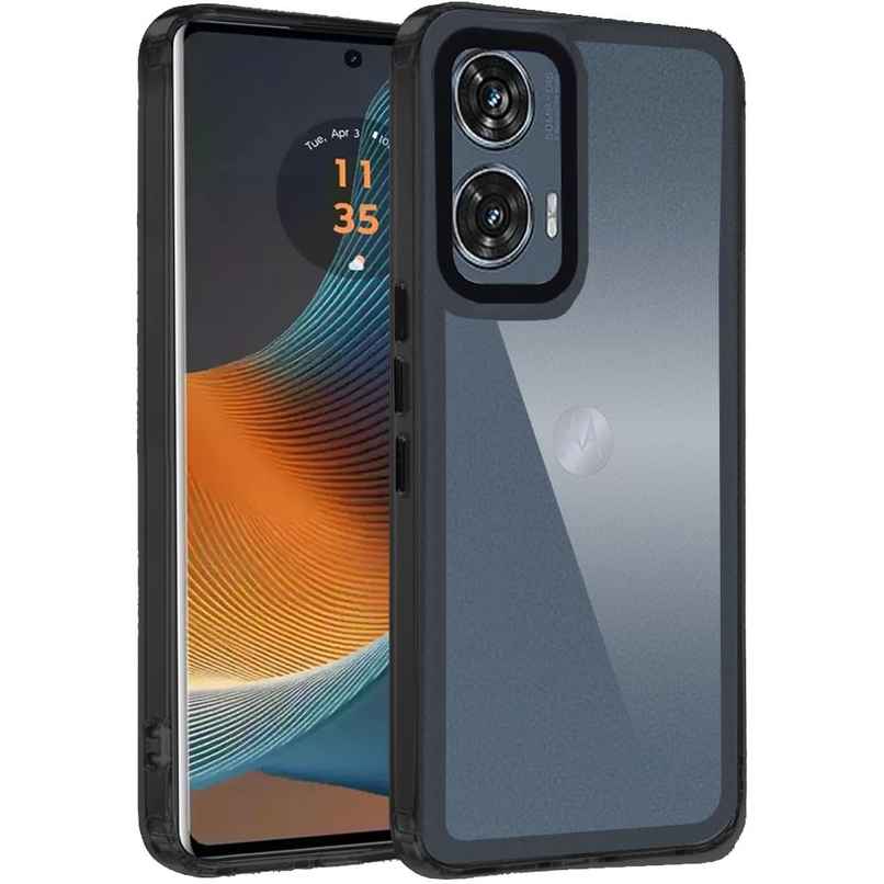 Artistque Case For Motorola Moto Edge 50 Fusion | Motorola G85 Back Cover - Transparent TPU Cover