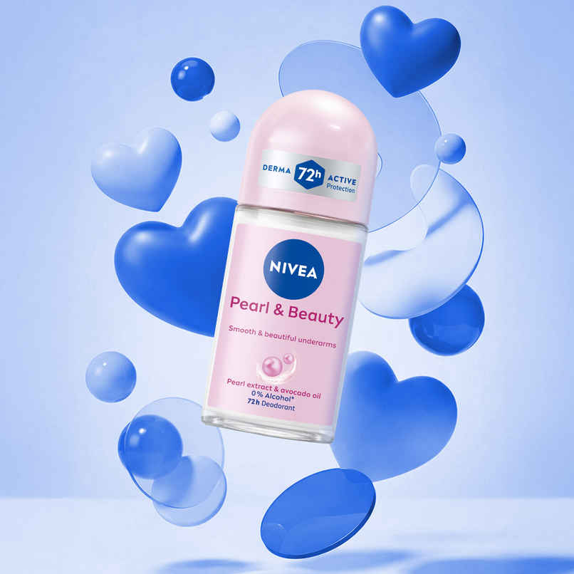 Nivea Deo Roll On Pearl beauty Underarms 72h protection