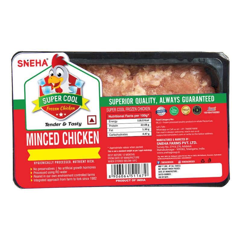 Sneha Supercool Fz Minced Chicken