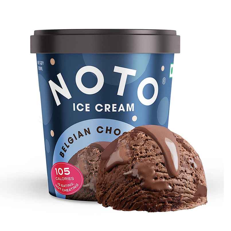 Noto Belgian Chocolate Low Calorie Ice Cream Cup