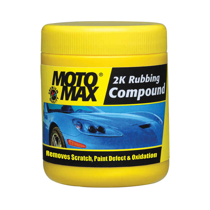 Motomax 2K Rubbing Compound 100g | Removes Scratches, Paint Defects & Oxidation | Car & Bike Motomax 2K Rubbing Compound 100g | Removes Scratches, Paint Defects & Oxidation | Car & Bike