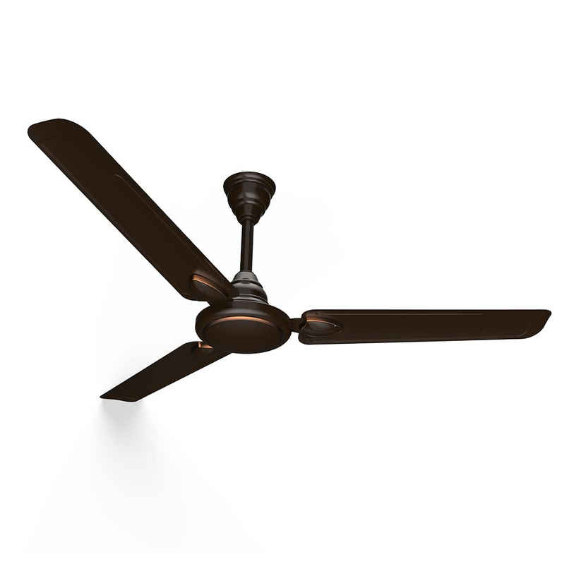 Crompton Surebreeze Hillbriz Deco Ceiling Fan, 52 Watts, 1200mm/48 Inch, Efficient Fan| Rust Resistant | Strong and Powerful Motor - Smoked Brown Crompton Surebreeze Hillbriz Deco Ceiling Fan, 52 Watts, 1200mm/48 Inch, Efficient Fan| Rust Resistant | Strong and Powerful Motor - Smoked Brown