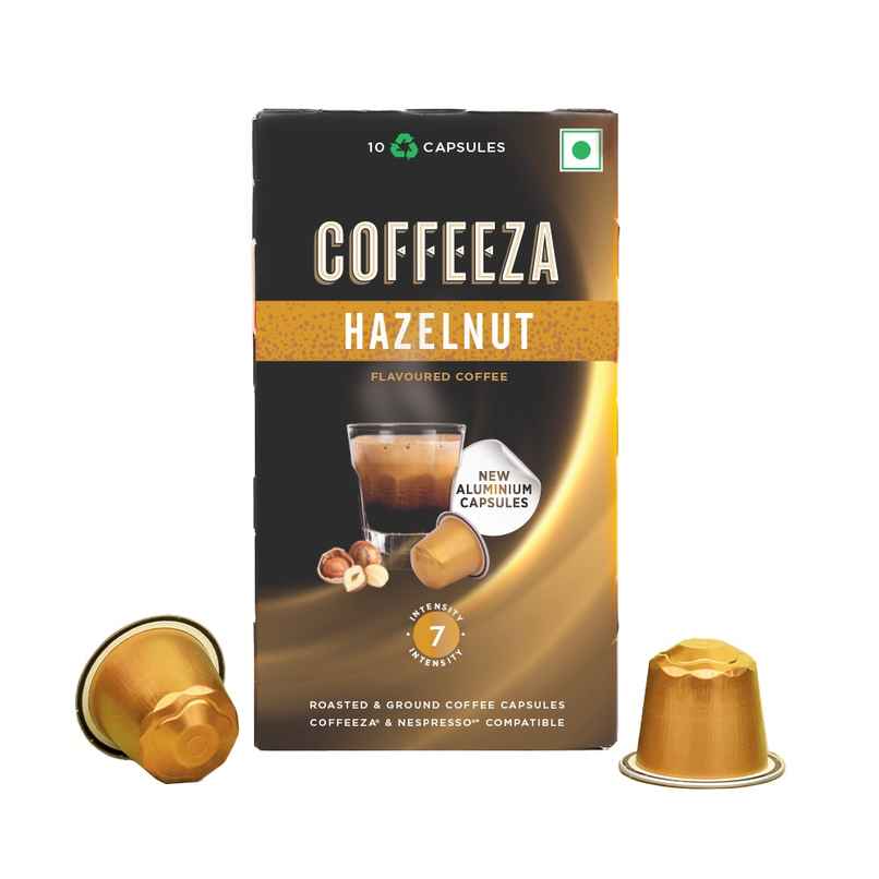 Coffeeza Hazelnut Coffee Capsules Coffeeza Hazelnut Coffee Capsules