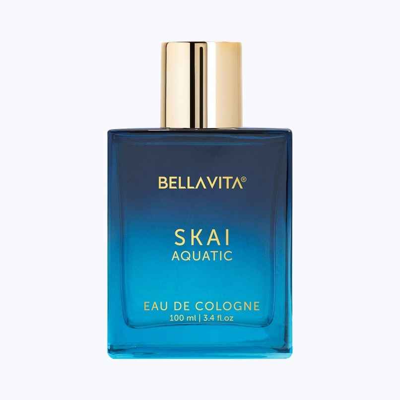Bella Vita Organic Luxury Skai Aquatic Unisex Eau De Cologne Perfume | Everyday Fragrance