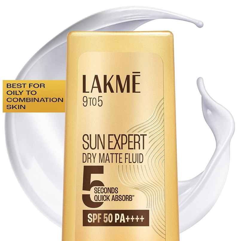 Lakme Sun Expert Dry Matte Fluid SPF 50++++ Sunscreen