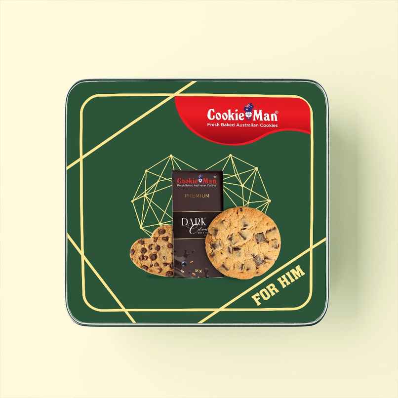Cookie Man Valentines Day Premium Gift for Him