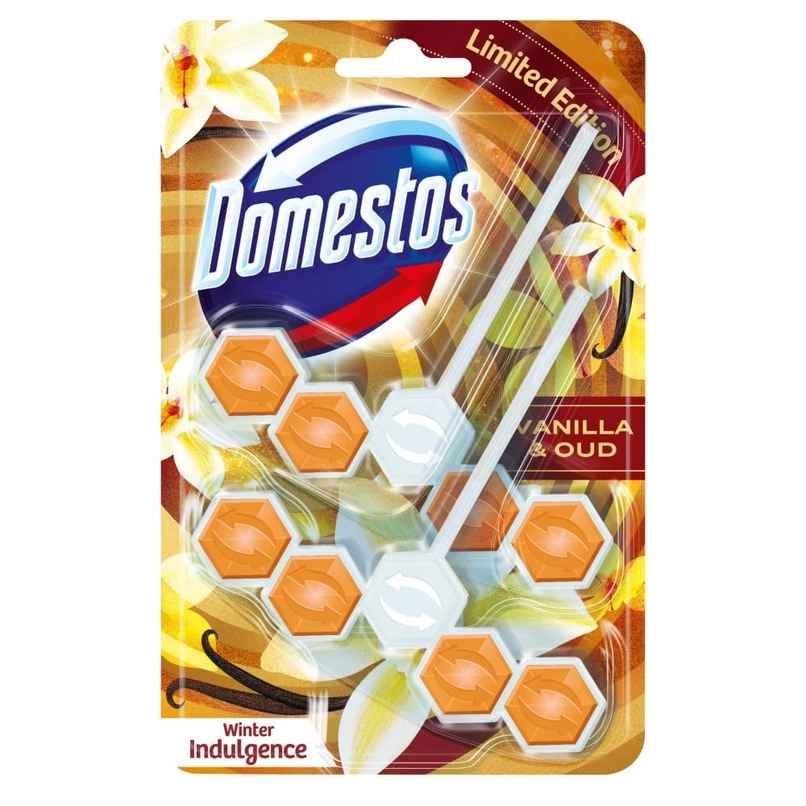 Domestos Winter Indulgence Power 5 Toilet Block